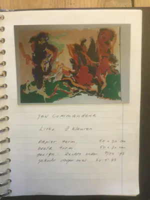 Jan Commandeur - Litho 8 kleuren kopen? Bied vanaf 50!