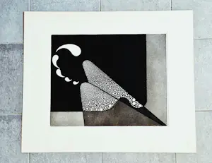 Harry van Kruiningen - Unieke geometrisch abstracte "Perforatum" Ets - H.C. exemplaar - jaren 60 kaufen? Bieten Sie von 170!