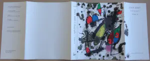 Joan Miro - ABSTRACTIE / KLEURLITHO / BOEKOMSLAG / 33x30cm / 1975 / MAEGHT EDITEUR PARIS kopen? Bied vanaf 25!