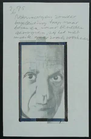 Siep van den Berg - Zonder begeleiding...#tekening + Collage # 1995, mint kopen? Bied vanaf 79!