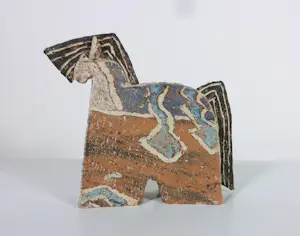 Antoinette Lanser - Keramiek, Koets met Koningspaar kopen? Bied vanaf 100!