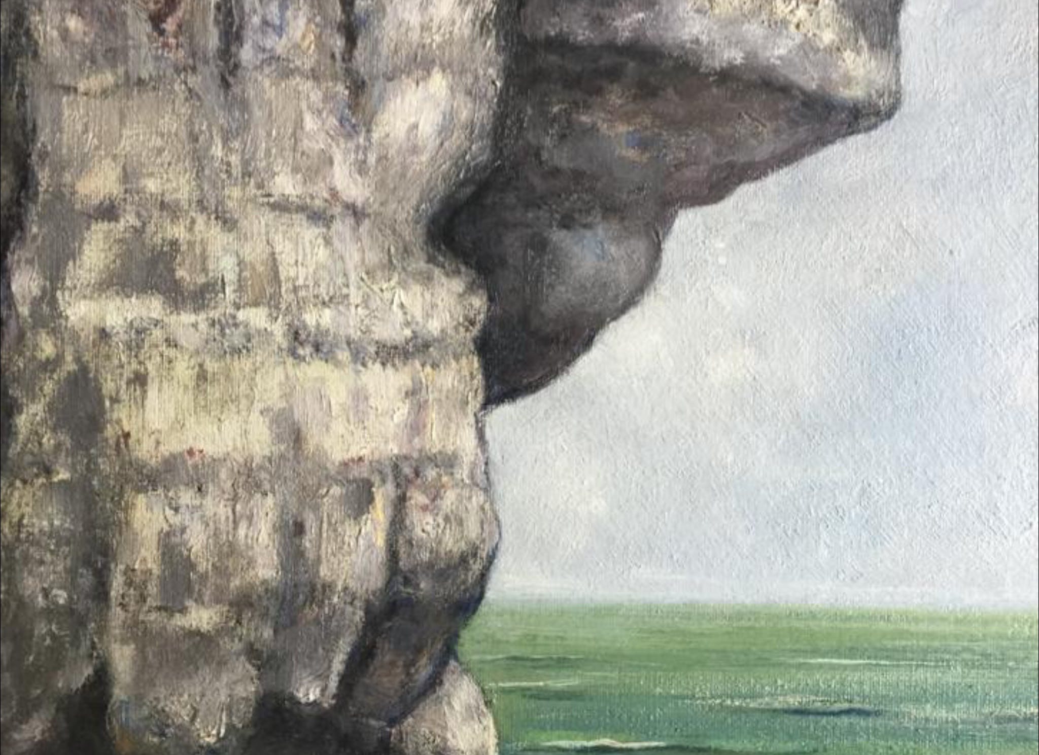 Piet Bulthuis - Schilderij van het strand van Yport te Normandië,gesigneerd en 1939 kopen? Bied vanaf 115!