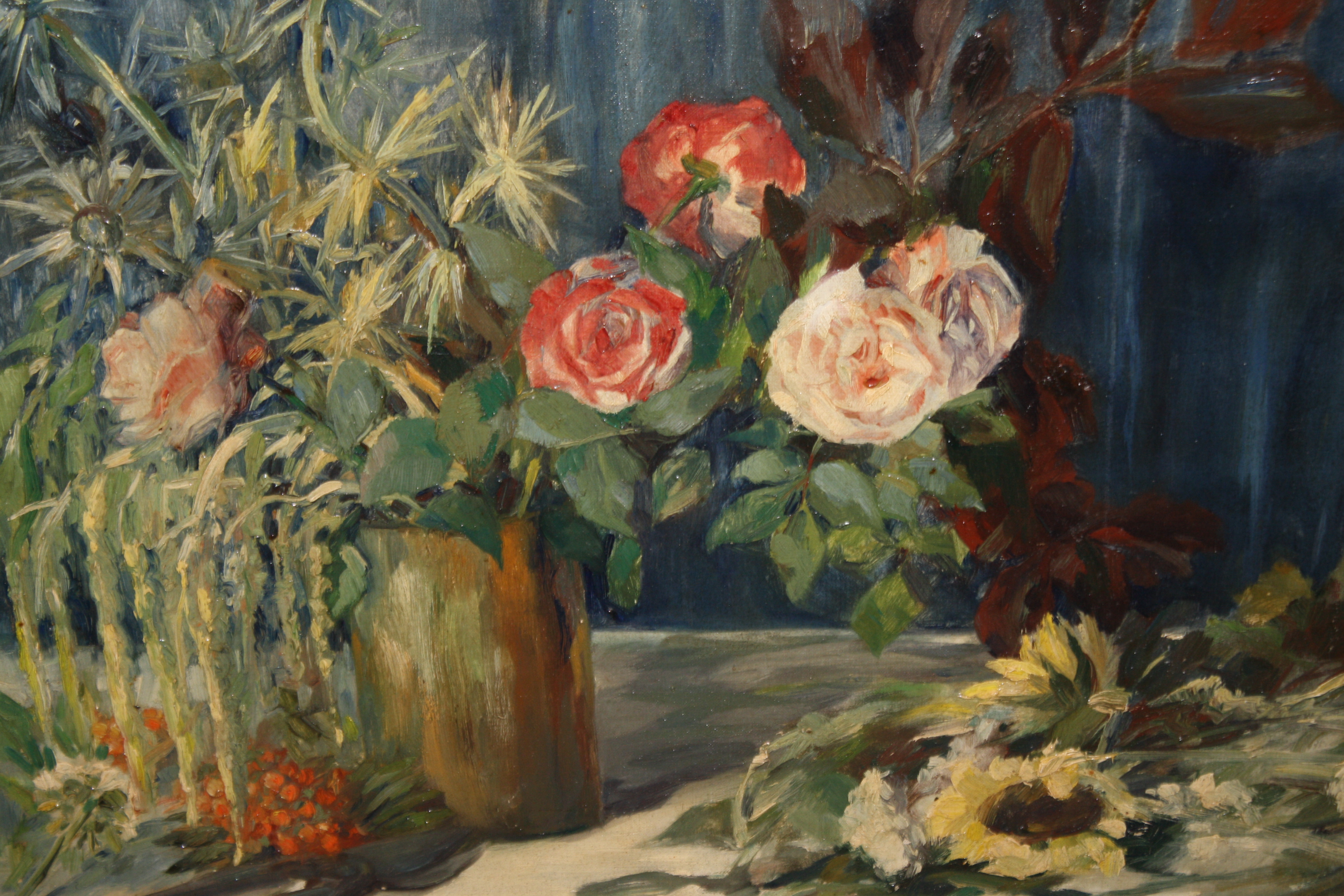 Kees Roovers - Rozen impressie verkocht voor € 135!