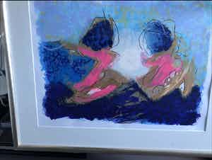 Henk van Vessem - Zeefdruk verkocht voor € 45!