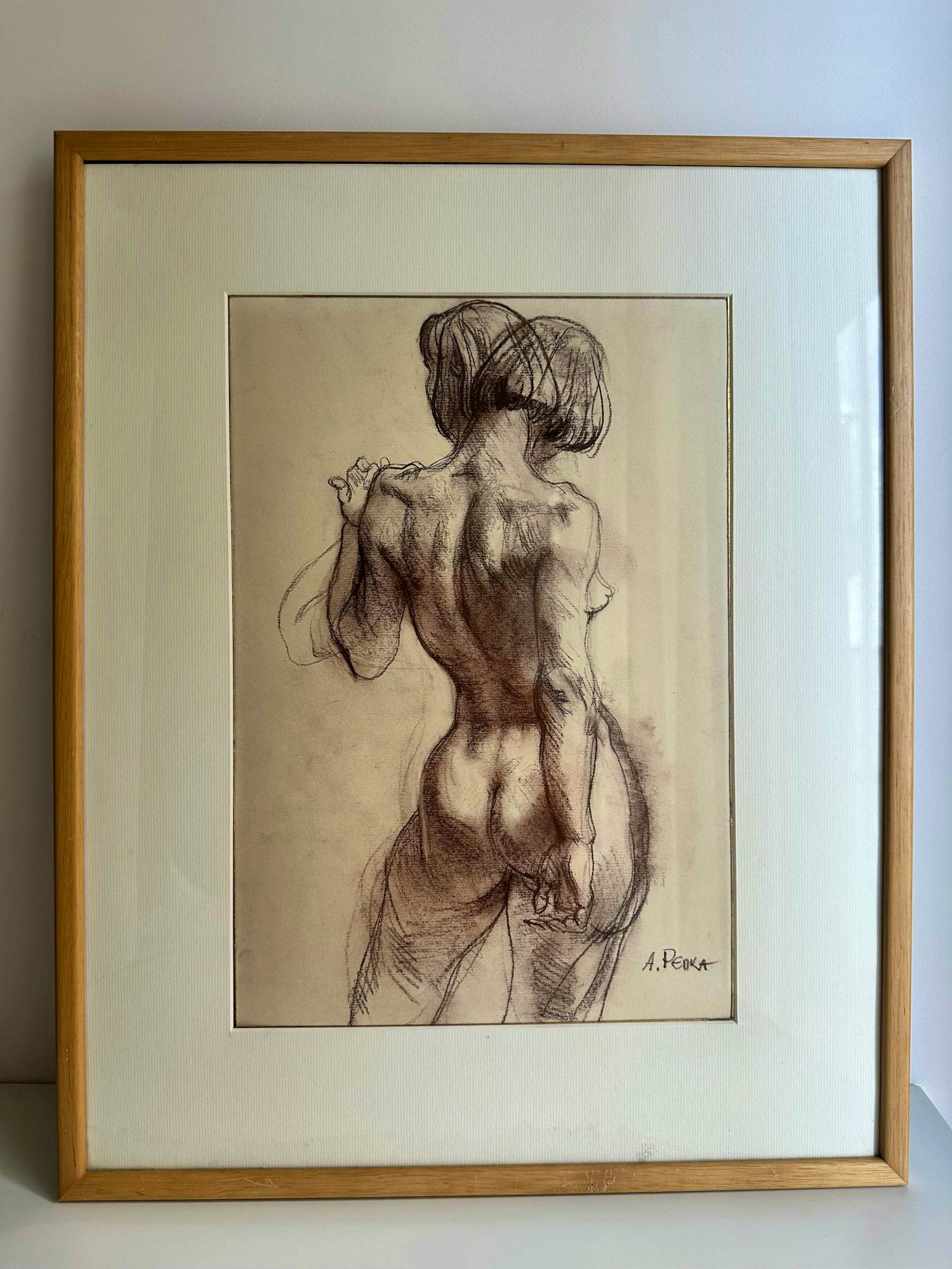 Alexander Repka - Rugaanzicht van een vrouw in beweging kopen? Bied vanaf 100!