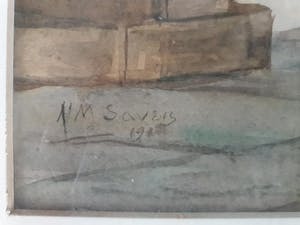 Henri Savrij - Interieur St Bavo kerk Haarlem kopen? Bied vanaf 49!