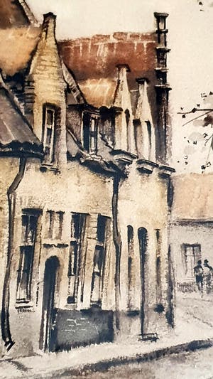 Roger Hebbelinck - Straatzicht kopen? Bied vanaf 20!