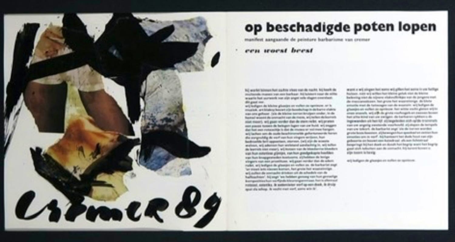 Jan Cremer - Op Beschadigde Poten lopen kopen? Bied vanaf 250!