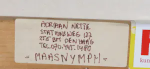 AcheterAdriaan Nette - Foto op doek, Maasnymph? Enchérissez de 40!