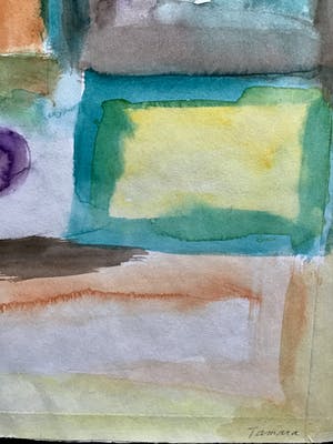 Niet of onleesbaar gesigneerd - Tamara, aquarel , gesigneerd kopen? Bied vanaf 1!