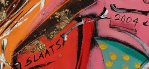 Miriam Slaats - Acryl op doek, 't Is de koestering van het kind - Ingelijst (Groot) kopen? Bied vanaf 450!