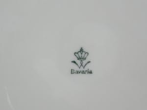 Niet of onleesbaar gesigneerd - Bavaria schaal met deksel kopen? Bied vanaf 1!