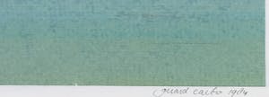 Gerard Carbo - Aquarel, Compositie met knotwilgen - Ingelijst kopen? Bied vanaf 1!