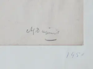 Alexander Gerhardus Dieperink - Twee kippen - Tekeningen kopen? Bied vanaf 48!