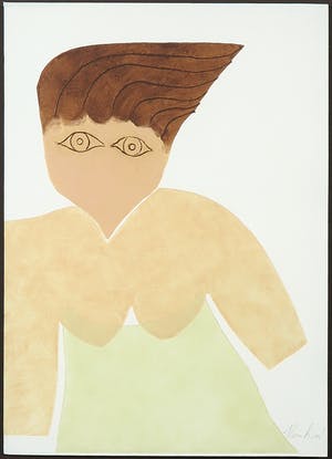 Reinhoud D'Haese - Aquatint uit de portfolio Impromptu met gedicht van Hugo Claus - Ingelijst kopen? Bied vanaf 1!