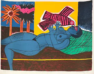 Corneille - Lithografie *L'oiseau proche* Kunstenaarsafdruk 1988 kopen? Bied vanaf 650!