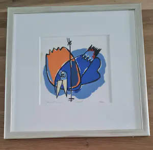 Paul Elshout - Elshout, Paul | Zeefdrukken Vogel I+II+III lijstafmetingen 39,5 x 39,5 cm kopen? Bied vanaf 100!