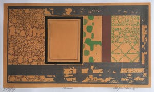 Christiaan Paul Damste - Moyland & Muur | 2 kleurenlitho's - ingelijst kopen? Bied vanaf 49!