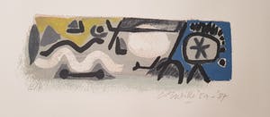 Corneille - April in Paris - gesigneerd zeefdruk - E/A kopen? Bied vanaf 1!