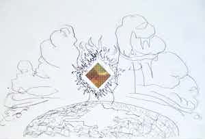 Cornelius Rogge - Gesigneerd ets verkocht voor € 35!