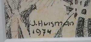 Jopie Huisman - giclée, handgesigneerd in 1996 - zuurvrije inlijsting - extra: hardcover boek kopen? Bied vanaf 75!