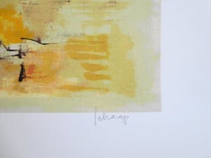 Nicole Schaap - Level du soleil + coucher du soleil (2 grote zeefdrukken) kopen? Bied vanaf 90!