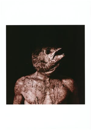 Paul Blanca - Zelfportret met Vissenkop kopen? Bied vanaf 1!