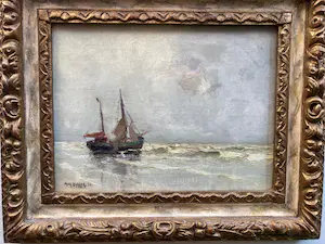 Henk Dekker - 2 Marines - pendanten kopen? Bied vanaf 460!