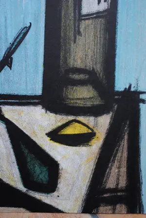 Bernard Buffet - Stilleven met fles, Originele lithografie (Mourlot) kopen? Bied vanaf 60!