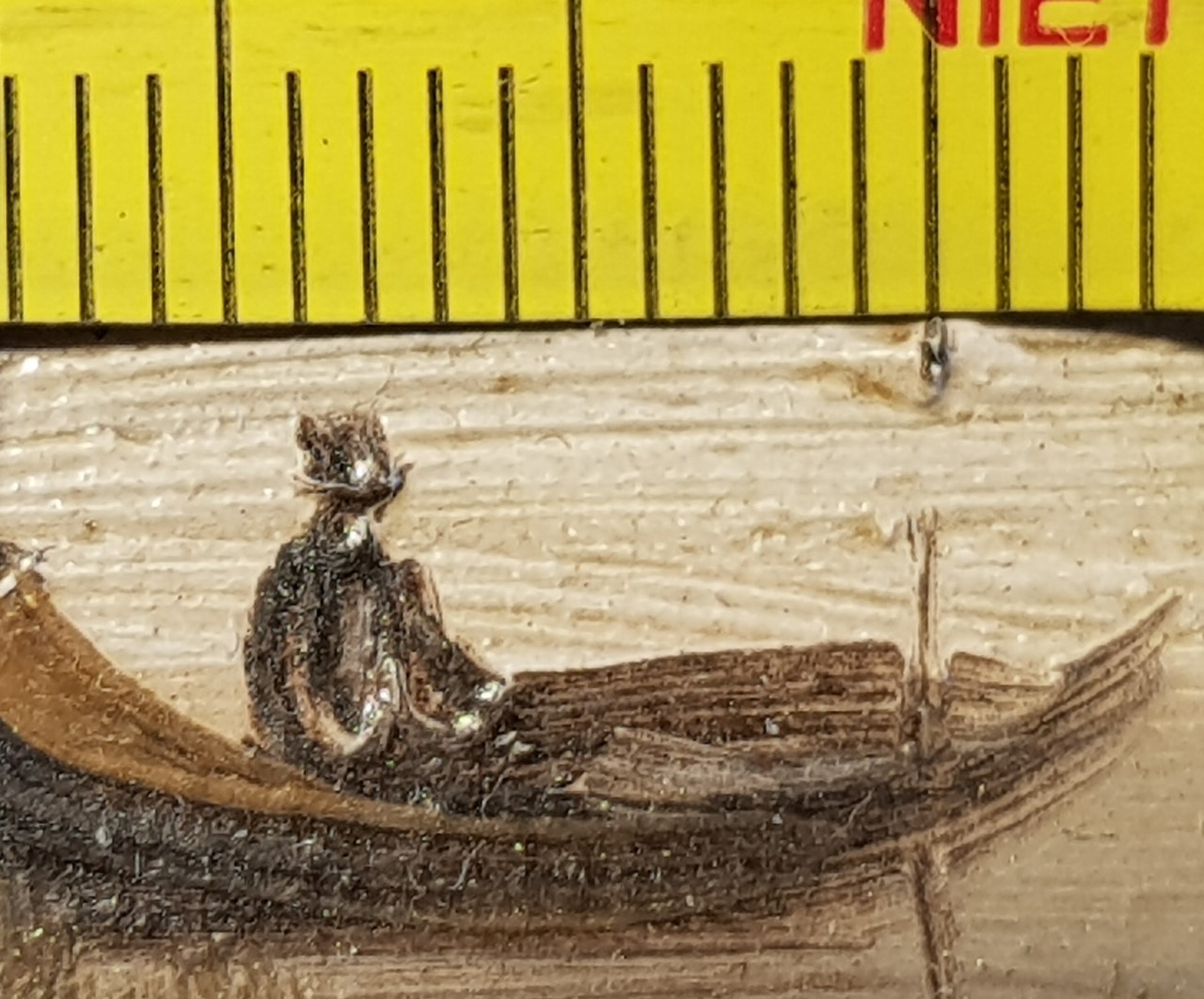 Niet of onleesbaar gesigneerd - paneel, visser, datering onbekend, monogram NGB kopen? Bied vanaf 1!