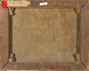 Lucas Bauer - Olieverf op doek, Bosgezicht kopen? Bied vanaf 1!