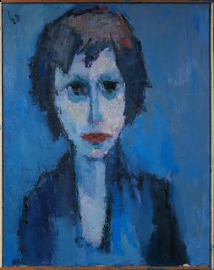 Karel Bleijenberg - Acryl op doek, Zonder titel - Ingelijst kopen? Bied vanaf 1000!