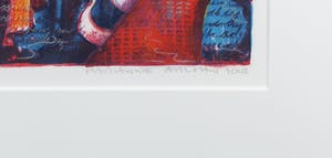 Marianne Aulman - Litho, Atlantis XXV - Ingelijst kopen? Bied vanaf 1!