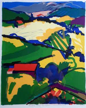 Frank Rosen - La douce Franse "Les Pyrénées ". verkocht voor € 50!