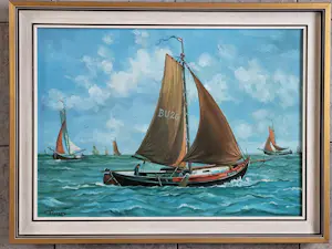 Frits Pieters - Botter op IJsselmeer. kopen? Bied vanaf 125!