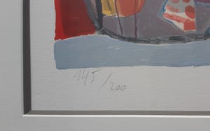 Corneille - " Jeux D' Enfants " - fantastisch ingelijste Zeefdruk. kopen? Bied vanaf 375!