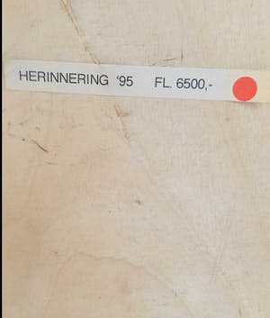 Peter Hoogland - Herinnering '95 kopen? Bied vanaf 1500!