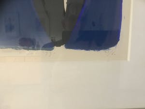 Piet Warffemius - Zeefdruk, Zwarte maan - Ingelijst kopen? Bied vanaf 40!