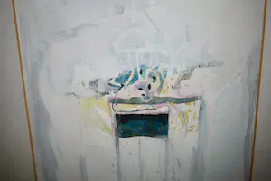Ruud van der Beele - Gemengde techniek op papier - Abstract - Ingelijst kopen? Bied vanaf 20!