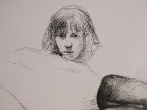 Aat Veldhoen - Liggend naakt en Zelfportret kopen? Bied vanaf 45!