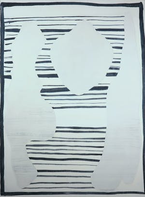 Reggy Gunn - Gemengde techniek op doek, Zonder titel (Groot) kopen? Bied vanaf 1!