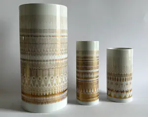 Hans Theo Baumann - 3 vazen kopen? Bied vanaf 150!