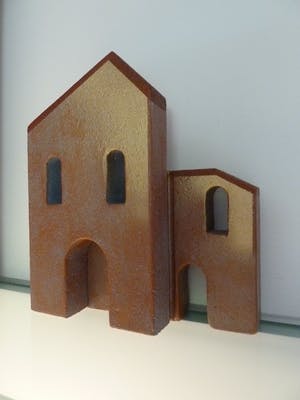 Niet of onleesbaar gesigneerd - Mediterraans tafereel (Provence/Toscane) kopen? Bied vanaf 1!