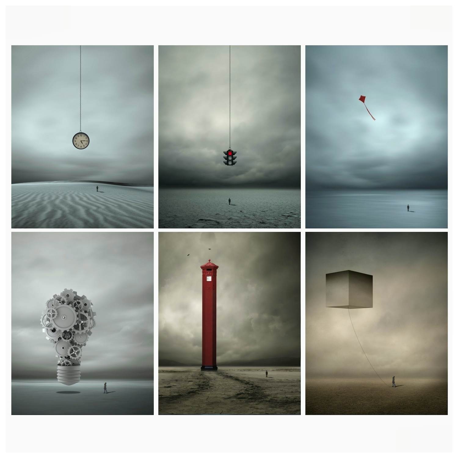 Philip McKay - 'Dwarfed Folio' (2014) - Zes prenten kopen? Bied vanaf 60!