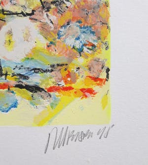 Christian Ludwig Attersee - Spechtstelle, Litho kopen? Bied vanaf 295!