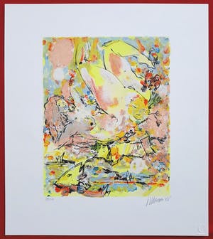 Christian Ludwig Attersee - Spechtstelle, Litho kopen? Bied vanaf 295!