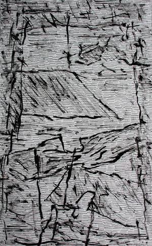 Jan Schoonhoven - Oost - Indische inkttekening op papier - 1987 kopen? Bied vanaf 2400!