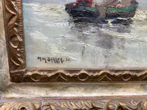 Henk Dekker - 2 Marines - pendanten kopen? Bied vanaf 460!