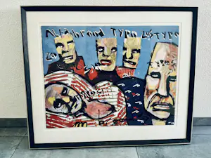 Herman Brood - Zeedruk Nr. 2 - Alfa brood typo zus typos kopen? Bied vanaf 300!