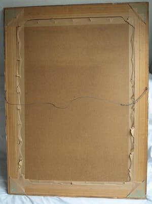 Jan Makkes - Gemengde techniek , GROOT , Stadspoort – ingelijst – 1977 kopen? Bied vanaf 1!